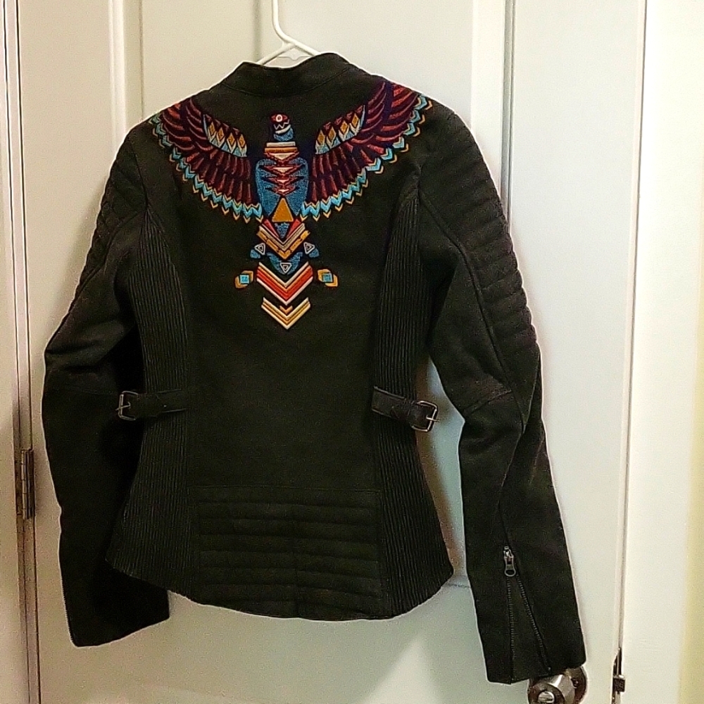 Black Arrow Motorcycle Jacket